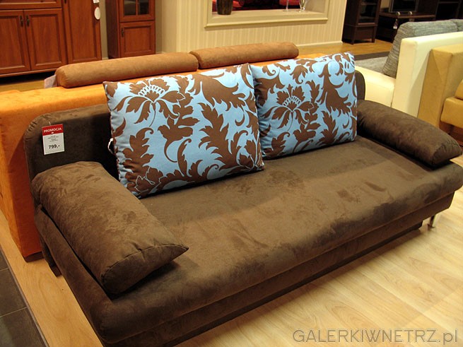 Promocja, sofa Karo Lux 3DR, z opcją spania. Powierzchnia po rozłożeniu 195x137cm. ...