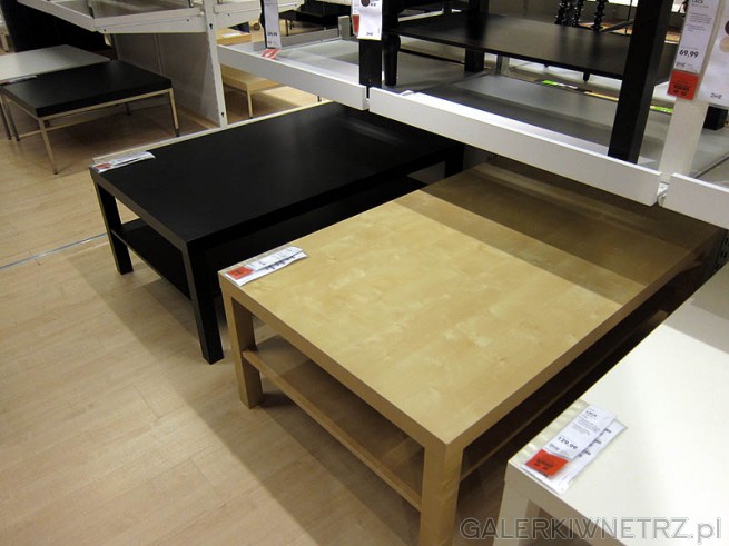 Różne stoliki dostępne w Ikea